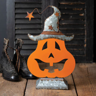 Galvanized Pumpkin Tabletop Decor by CTW Home Collection