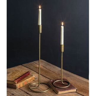 Set of Two Taper Candle Holders by CTW Home Collection