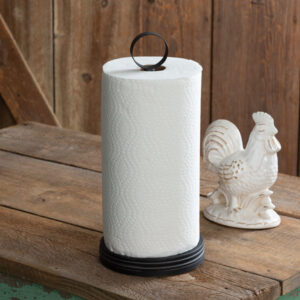 Industrial Ring Paper Towel Holder by CTW Home Collection