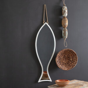 Nautical Fish Mirror by CTW Home Collection