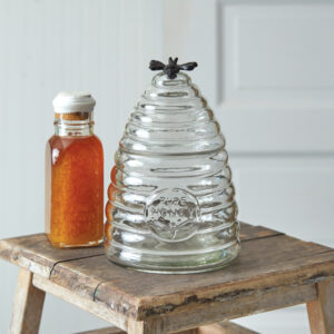 Medium Honey Hive Glass Canister by CTW Home Collection
