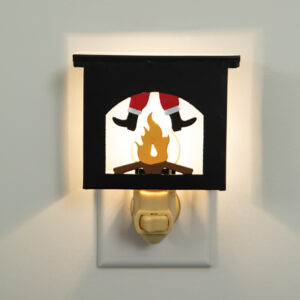 Santa In The Chimney Night Light by CTW Home Collection