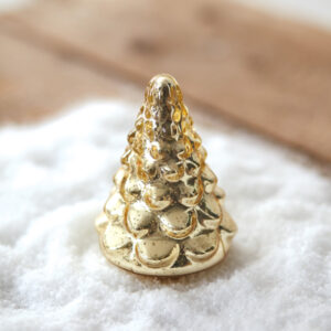 Retro Gold Mercury Glass Christmas Tree by CTW Home Collection