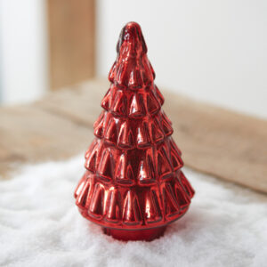 Retro Red Mercury Glass Christmas Tree by CTW Home Collection