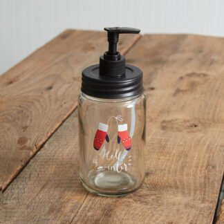 Hello Winter Soap Dispenser by CTW Home Collection