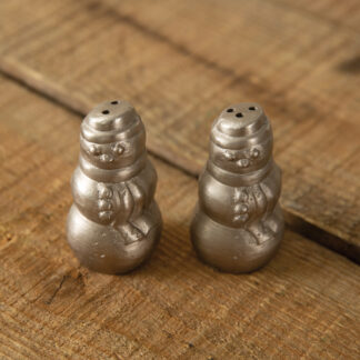 Polished Snowmen Salt and Pepper Shakers by CTW Home Collection