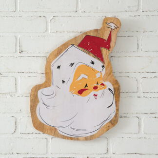 Vintage-Inspired Santa Wall Sign by CTW Home Collection