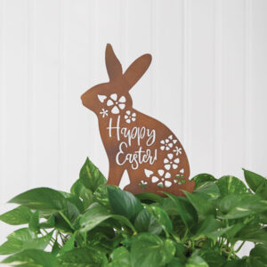 Rustic Happy Easter Garden Stake by CTW Home Collection