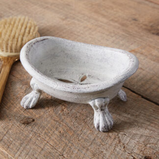Cast Iron Clawfoot Tub Soap Dish by CTW Home Collection