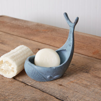 Cast Iron Whale Soap Dish by CTW Home Collection
