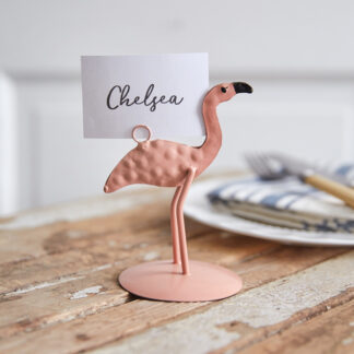 Flamingo Place Card Holder by CTW Home Collection