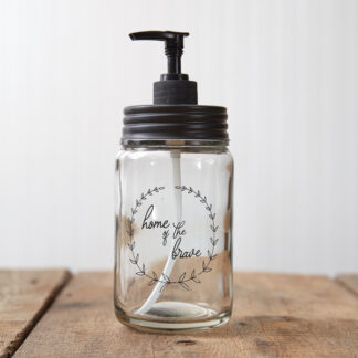Home Of The Brave Soap Dispenser by CTW Home Collection