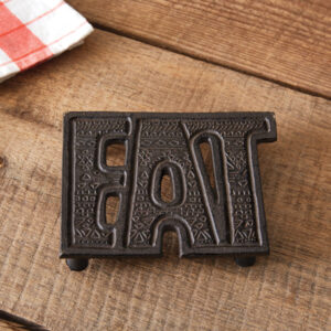 Eat Cast Iron Trivet by CTW Home Collection