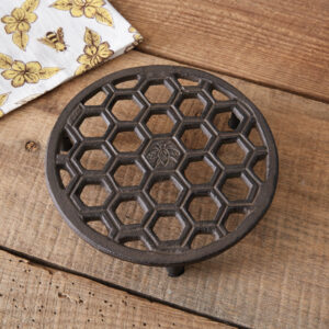 Honeycomb Cast Iron Trivet by CTW Home Collection