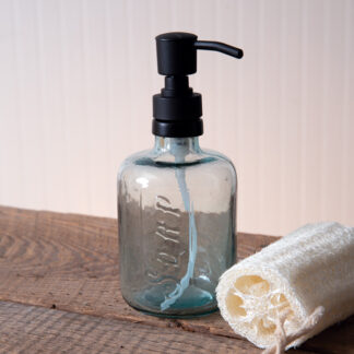 Glass Soap Dispenser by CTW Home Collection