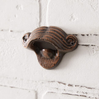Mustache Wall Mounted Bottle Opener by CTW Home Collection