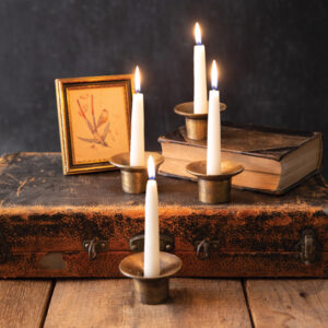 Short Round Taper Candle Holder by CTW Home Collection