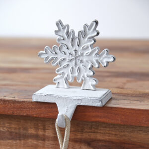 Cast Iron Snowflake Stocking Holder by CTW Home Collection