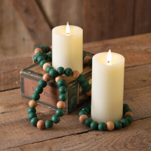 Decorative Wood Beads - Green by CTW Home Collection