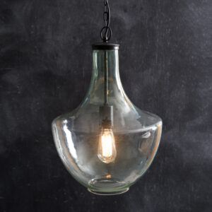 Blown Glass Pendant Lamp by CTW Home Collection