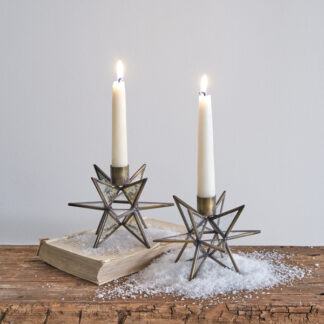 Moravian Star Taper Candle Holder by CTW Home Collection