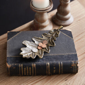 Oak Leaf Trinket Dish by CTW Home Collection