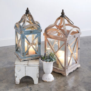 Set of Two Loire Valley Lanterns by CTW Home Collection