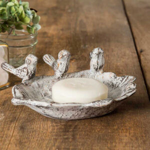 Three Singing Birds Soap Dish by CTW Home Collection