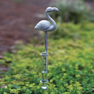 Flamingo Rain Gauge by CTW Home Collection