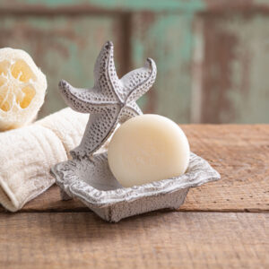 Starfish Cast Iron Soap Dish by CTW Home Collection
