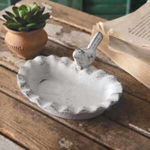 Mini Bird Feeder Dish by CTW Home Collection