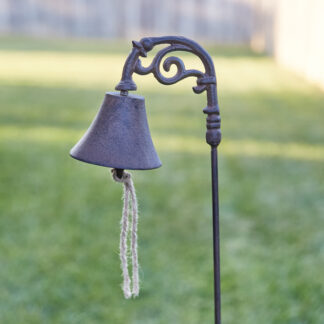 Dinner Bell Garden Stake by CTW Home Collection
