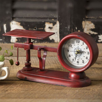 Balance Scale Clock by CTW Home Collection