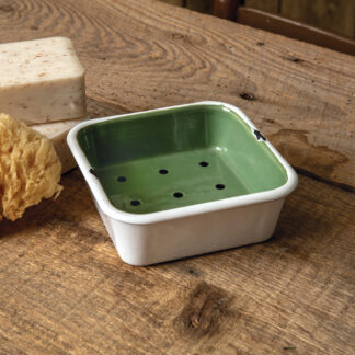 Green Square Soap Dish by CTW Home Collection