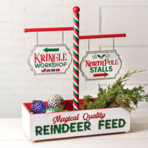 Reindeer Feed Tabletop Display by CTW Home Collection