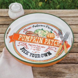 Pumpkin Patch Serving Tray by CTW Home Collection
