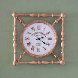 Old Time Country Clock by CTW Home Collection