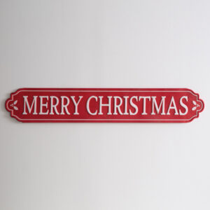 Merry Christmas Street Sign by CTW Home Collection