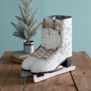 Decorative Ice Skate Rental Boots by CTW Home Collection