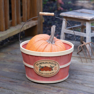 Pumpkin Patch Bushel Basket by CTW Home Collection