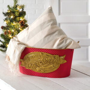 Merry Christmas Bucket by CTW Home Collection