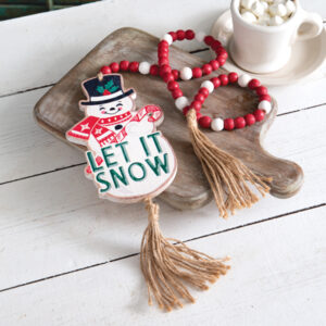 Snowman Decorative Beads by CTW Home Collection