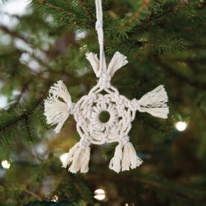 Macrame Star Ornament - Box of 4 by CTW Home Collection