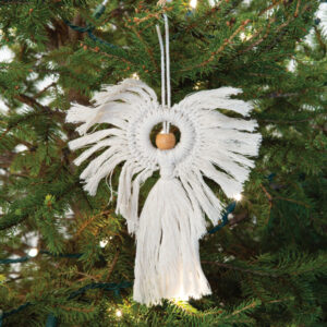 Macrame Angel Ornament - Box of 4 by CTW Home Collection