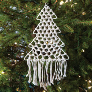 Macrame Christmas Tree Wall Hanging - Box of 2 by CTW Home Collection