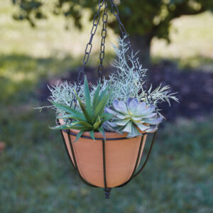 Large Hanging Terra Cotta Planter by CTW Home Collection