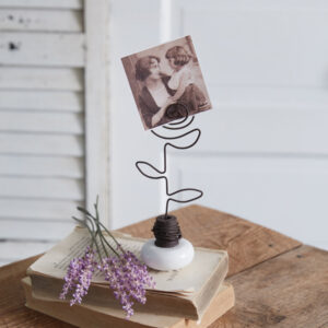 Vintage Doorknob Photo Holder - Rose by CTW Home Collection