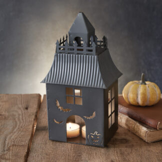 Dracula's Tower Halloween Luminary by CTW Home Collection