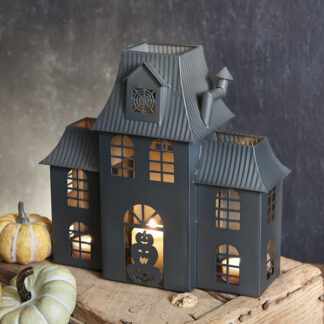 Haunted Mansion Halloween Luminary by CTW Home Collection