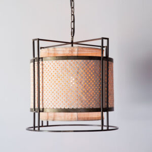 Nomad Drum Pendant by CTW Home Collection